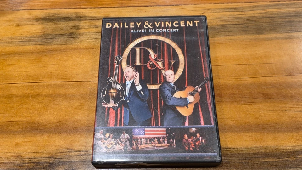 899:  Dailey & Vincent Alive! In Concert DVD (Concert, Bluegrass) - Image 1 of 3
