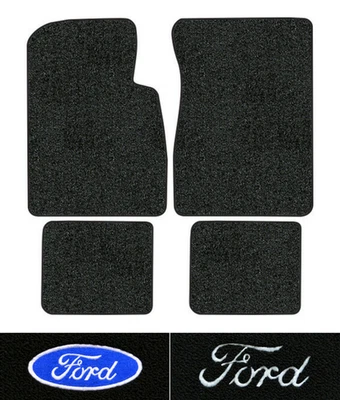 1957-1958 Ford Victoria Floor Mats - 4pc - Loop - Imagem 1 de 4