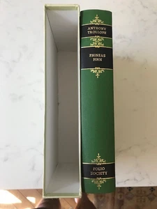 ANTHONY TROLLOPE PHINEAS FINN 1989 FOLIO SOCIETY HARDBACK - Picture 1 of 8