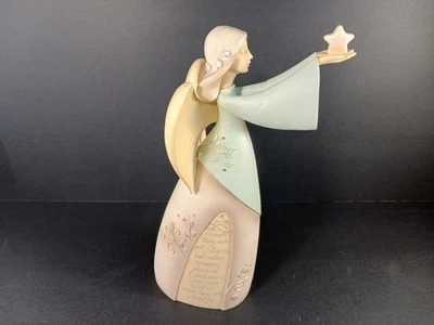 "Figura de ángel del duelo Enesco de 9 1/4"" 4014049 de impresionantes fundaciones" Foto 1 de 4