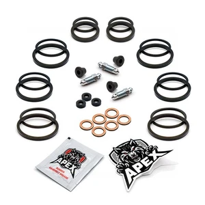 Yamaha FJR1300 AE ABS 2006 Front Brake Caliper Seal Service Kit Rebuild Overhaul - Picture 1 of 6