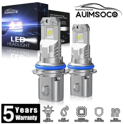 For Ford F-250 F-350 F-450 F-550 Super Duty 1999-2004 2Pcs LED Headlight Bulbs - Image 1 of 4