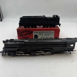 Westside Model Company Messing HO Pennsylvania 4-4-6-4 Q2 Duplex Dampf #6453 - Bild 1 von 24