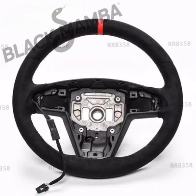 Alcantara Sport Steering Wheel For Tesla 2021-2023 Model S Model X With heated Foto 1 de 4