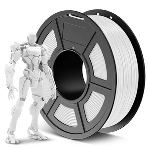 SUNLU White ABS 3D Printer Filament 1.75mm Strong ABS 1KG For FDM 3D Printers - Picture 1 of 15