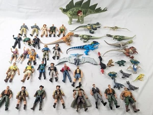 Konvolut 48 Jurassic Park & World Dinosaurier Figuren groß klein - Bild 1 von 9