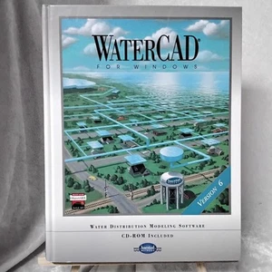 WaterCAD für Windows CD-Rom Wasserverteilung Modellierungssoftware Handbuch Haestad - Bild 1 von 20