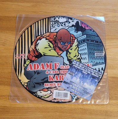 Adam F Feat. Guru & Carl Thomas - Karma 12" Vinyl Record DNB Drum & Bass - Imagem 1 de 3