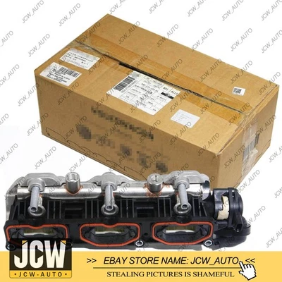 Colector de admisión izquierdo para Audi A6 A7 Q5 Q7 S4 VW Touareg 06E133109AF 3.0T Foto 1 de 4