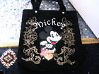 Disney Store Mickey Mouse Black Gold Shoulder Bag Very Rare Brand New