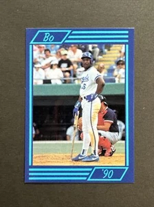 Bo Jackson ~ 1990 Two Sport Superstar #8 ~ Promoción/Extraño ~ 🎖️GLOSSY🎖️Cantidad - Imagen 1 de 2