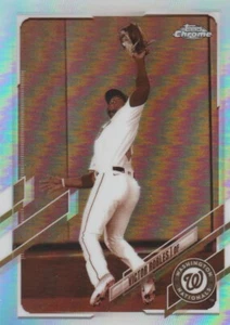 2021 Topps Chrome Victor Robles #219 Sepia Refractor - Picture 1 of 2
