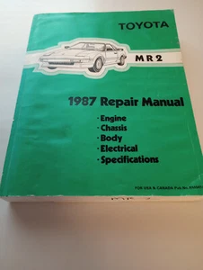 1987 Toyota Mr2 Repair Manual - Picture 1 of 1