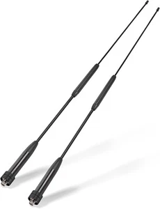 2pcs For Baofeng UV5R UV-82 Kenwood 144/430MHz Dual Band Antenna SMA Female 10W - Picture 1 of 12