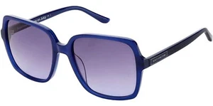 Juicy Couture Women's Blue Squared Butterfly Sunglasses - JU618GSSAM-0PJP-GB - Picture 1 of 3