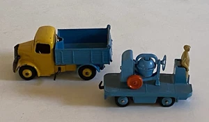 Camión eléctrico Dinky Toys Nº 14a de colección y Camión volquete BEFORD 410 con mezclador de cemento - Imagen 1 de 13