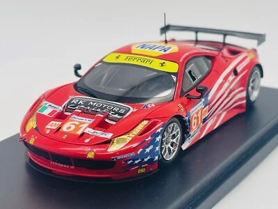 FUJIMI FJM1343007 FERRARI 458 Italia GT2 AF Corse n°61 Le Mans 2012 1.43 - Photo 1/4