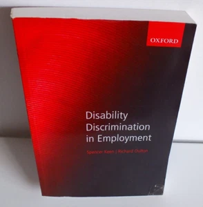 Disability Discrimination in Employment- An in-depth advice reference book. - Picture 1 of 6