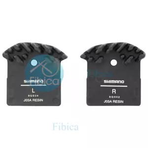 NUOVO SHIMANO J03A-Pastiglia freno a disco in resina con ICE TECH FIN per M9000 M8000 M7000 - Foto 1 di 1
