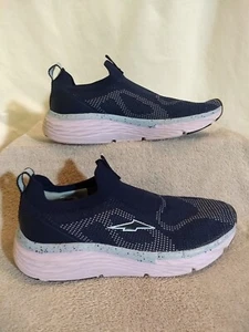 AVIA Womens Navy Slip on Atheltic Sneakers, Size: 8.5 #JJ35+9 - Picture 1 of 7