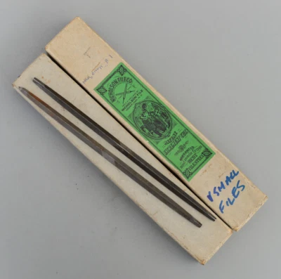 2 Vintage Nicholson 9" Double Ender File Files Saw Silversmith Jeweler Watchmake - Image 1 of 4