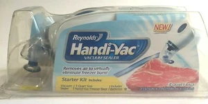 Reynolds Handi-Vac Vacuum Sealer Starter Kit 3 Quart Bags NEW - Picture 1 of 8