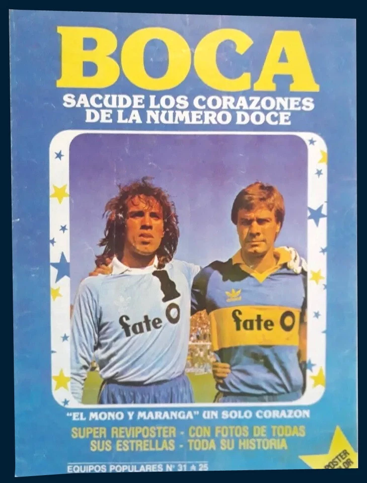BOCA JUNIORS - 杂志/海报阿根廷 1988 — 第 1/1 张图片