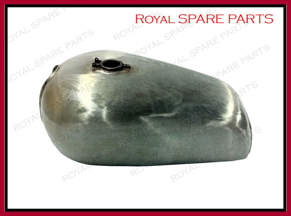 Yamaha RD350 R5 Fuel Gas Petrol Tank Raw Steel 1970 - Imagem 1 de 4