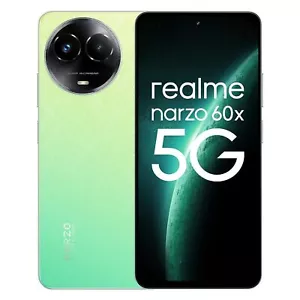 Realme narzo 60X 5G GREEN 6GB 128GB 50 MP Dual Sim 6.72" Global Version. - Picture 1 of 11