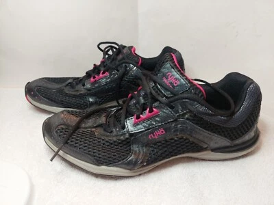 RYKA rykä Women’s US 10 Transition Black/Pink Mesh Running Cross Training Shoes - Image 1 of 4