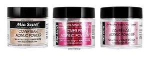 Mia Secret Acrylpulver - Abdeckung Beige, Pink, Rose 1,0 Oz. - 3er Set - Bild 1 von 4