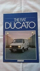 Fiat Ducato 1.0 1.3 1,6 Tonnen SWB LWB Van UK Marktbroschüre Oktober 1984 - Bild 1 von 1