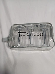 Preowned Tie Saver Storage Travel Case Set Plastic - Picture 1 of 8