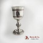 Antique Silver Goblet 18th Early 19th Century