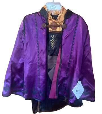 Disney Frozen 2 Anna Disfraz Vestido y Capa Conjunto Para Niñas Talla 3 Nuevo Con Etiquetas Foto 1 de 4