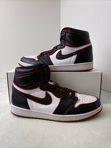 jordan 1 retro black white red