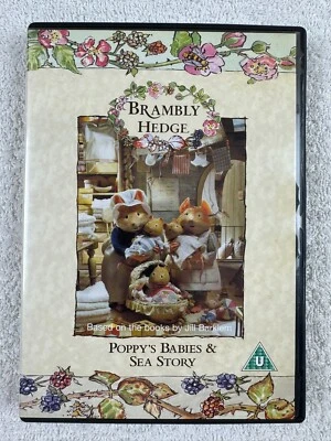 Brambly Hedge: Poppy's Babies & Sea Story - DVD - PAL - Jill Barklem - VGC - Image 1 of 4
