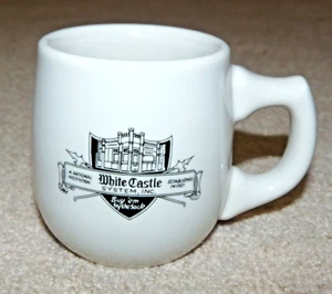 VINTAGE WHITE CASTLE COFFEE MUG ASHTRAY BOTTOM - Picture 1 of 9