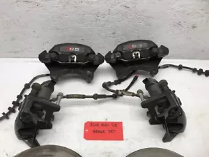 12-17 AUDI S5 S4 COMPLETE OEM FRONT REAR BRAKE CALIPERS PADS HARDWARE 53K - Picture 1 of 11