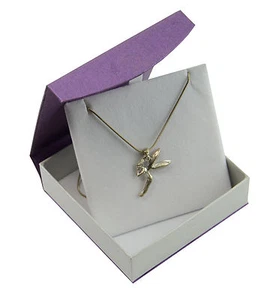 Jewellers Gift Box Universal Jewellery Pendant Chain Gift Display Storage Box - Picture 1 of 7