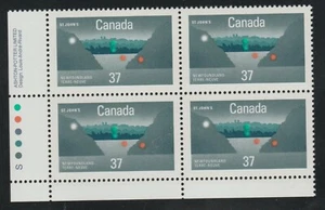 1988 Canada SC# 1214 LL - St. John's Centennial - Plate Block M-NH Lot # 3204 - Picture 1 of 1