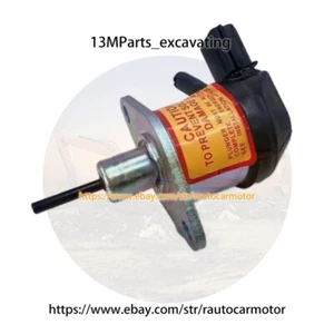 For Caterpillar 305.5e 306e 307e2 308e2 Flameout Switch Solenoid Valve Kubota's - Picture 1 of 6