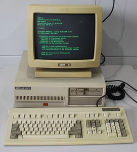 01-10-02016 Vintage Computer VICTOR VPCII 8086 640KB Bj. ca. 1986-1987 / selten - Bild 1 von 10