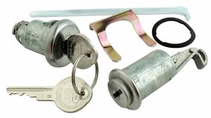 Glovebox and Trunk Lock Set 1961-1964 Cadillac DeVille Fleetwood & Eldorado - Picture 1 of 2