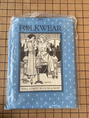 Sewing Pattern Folkwear, Blouse Skirt - Image 1 of 2
