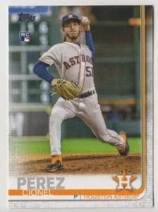 (12) LOTTO ROOKIE CIONEL PEREZ 2019 TOPPS SERIE 2 #392 HOUSTON ASTROS - Foto 1 di 1
