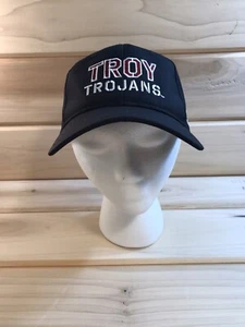 Troy University Trojaner Mütze Under Armour verstellbarer H&L-Riemen Einheitsgröße schwarz - Bild 1 von 8