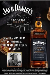 Jack Daniels / Frank Sinatra Poster. 24 By 36 Inch - Picture 1 of 2