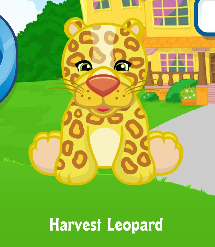 Webkinz Harvest Leopard Virtual PET Adoption Code Only Messaged Webkinz Leopard! - Image 1 of 1