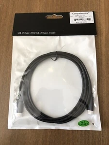Comprehensive USB31-CC-6ST USB-C 3.1 Male To USB-C 3.1 Male Cable 6ft - Picture 1 of 4